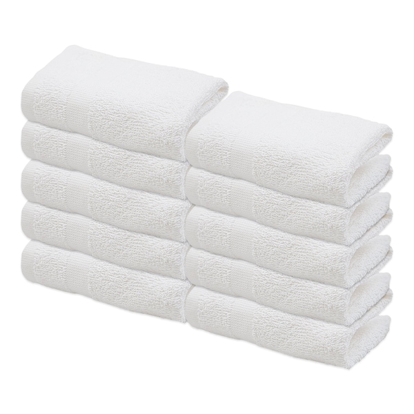 Hospeco Elite Washcloth 12x12 White INST-1212-1 - main